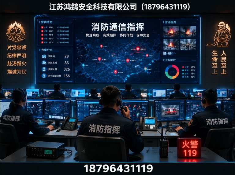 汉中应急指挥系统展示图